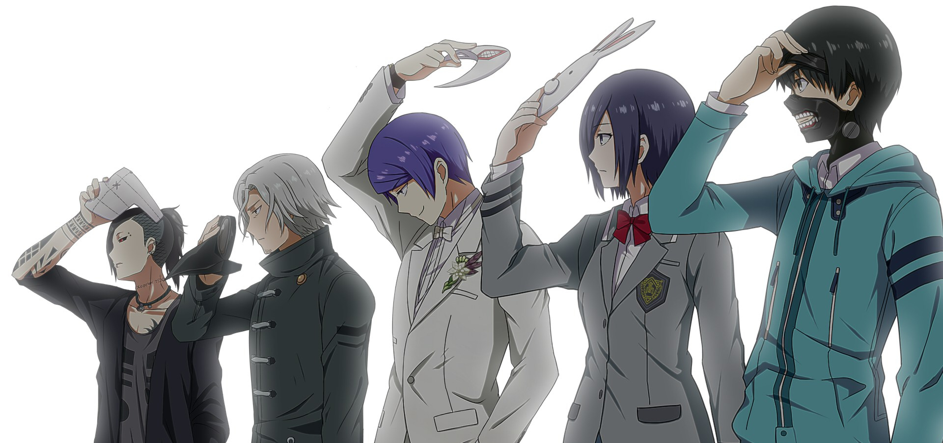 HSMediaNerd: Book, Anime, and Movie Reviews: Anime Review: Tokyo Ghoul